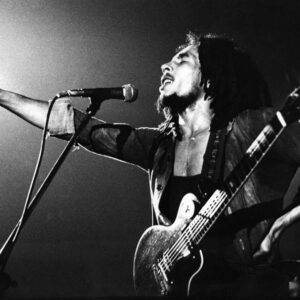 Affiche de Bob Marley en concert dans les années 1970 Affiche de Bob Marley en concert dans les années 1970