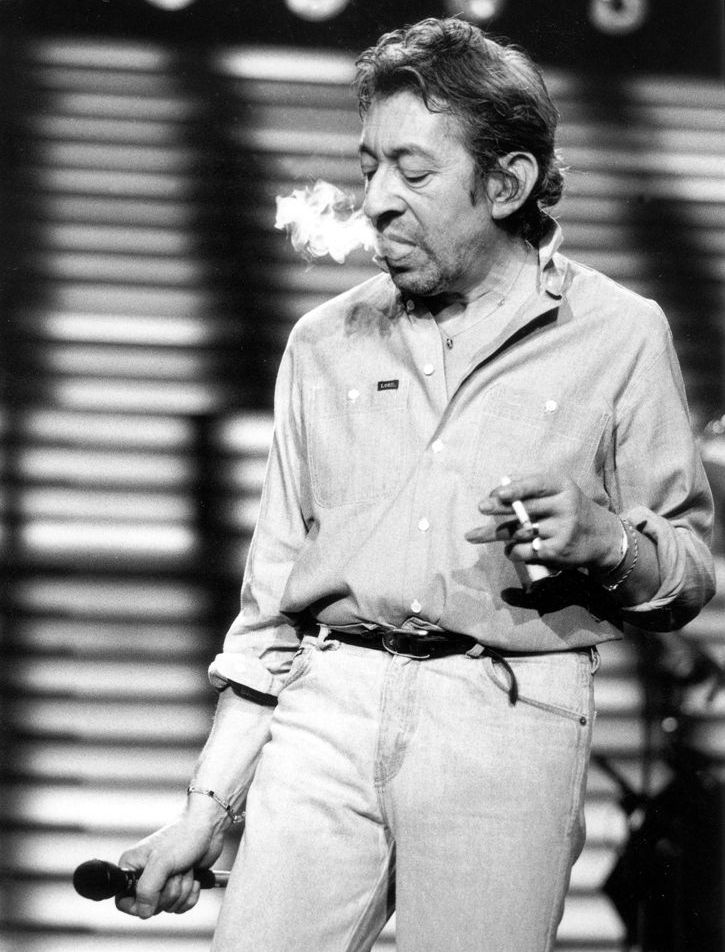 Affiche Serge Gainsbourg - Portrait Iconique