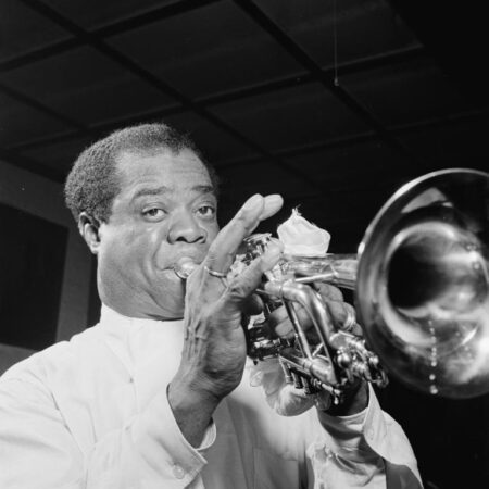 Affiche Trompette Louis Armstrong